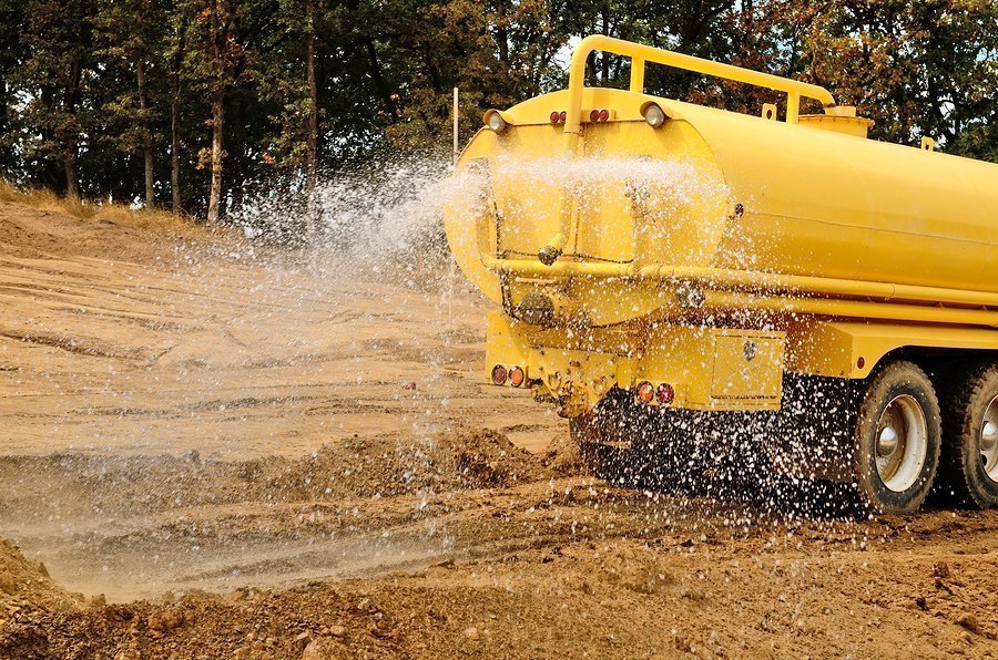 Dust Control for Road Construction: Is a Wet Spray Approach Helpful?